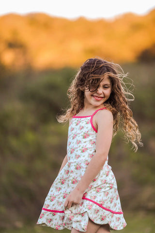 Rosy Bouquet Bliss Activewear Dress