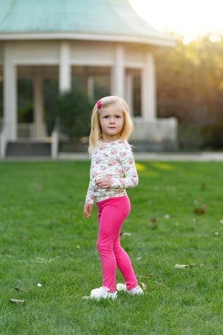 Rosy Boquet Bliss Activewear Set-LS