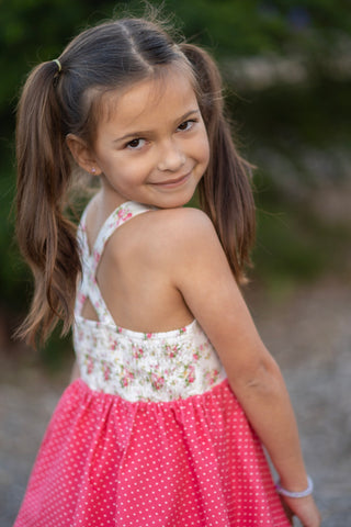 Rosy Bouquest Bliss-Tunic Set