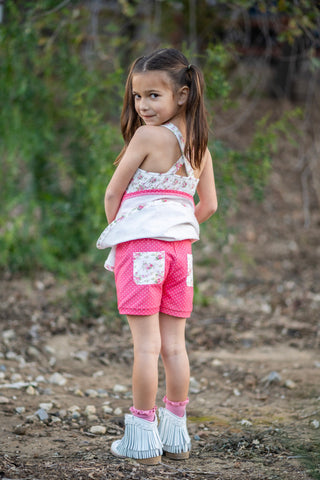 Rosy Bouquest Bliss-Tunic Set