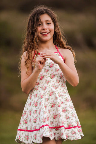 Rosy Bouquet Bliss Activewear Dress