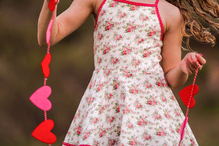 Rosy Bouquet Bliss Activewear Dress