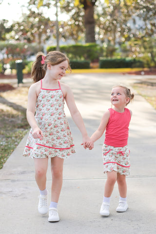 Rosy Bouquet Bliss Activewear Dress