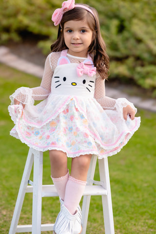 Spring and Petals Purrfection Tunic Set