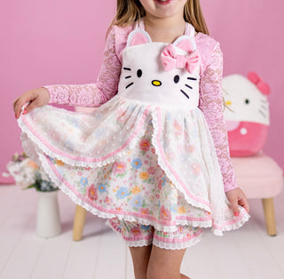 Spring and Petals Purrfection Tunic Set
