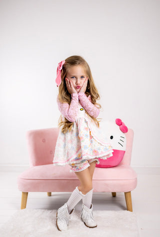 Spring and Petals Purrfection Tunic Set