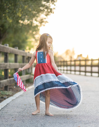 Patriotic Princess Hi-Lo