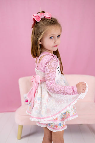 Spring and Petals Purrfection Tunic Set