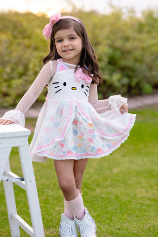 Spring and Petals Purrfection Tunic Set