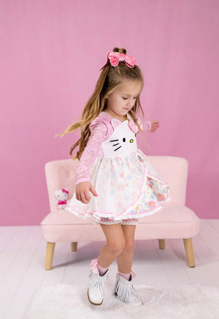 Spring and Petals Purrfection Tunic Set