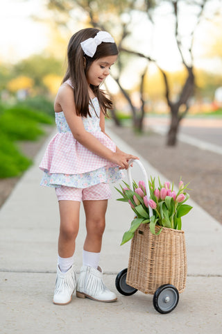 Springtime Blooms Tunic Set