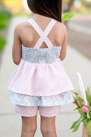 Springtime Blooms Tunic Set