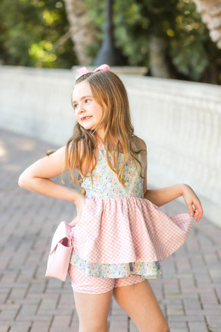 Springtime Blooms Tunic Set