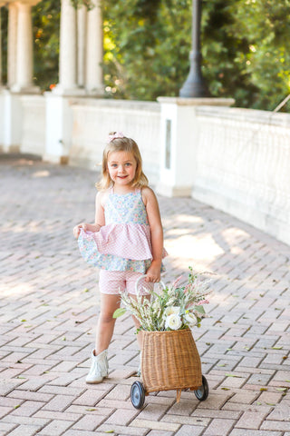 Springtime Blooms Tunic Set