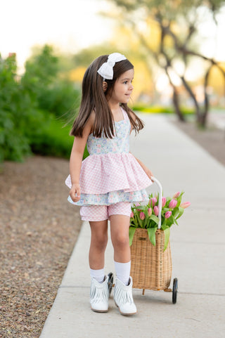 Springtime Blooms Tunic Set