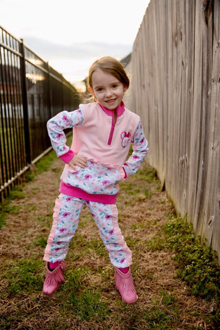 Minnie in Bloom Jogger Set
