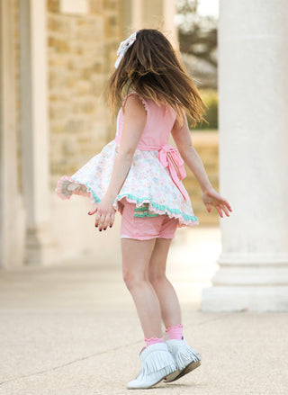 Fancy Florals Tunic Set