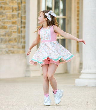 Fancy Florals Tunic Set