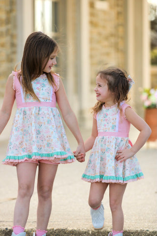 Fancy Florals Tunic Set