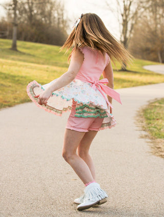 Fancy Florals Tunic Set