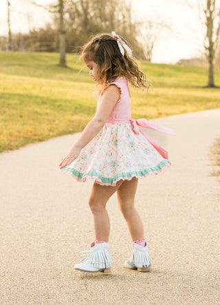 Fancy Florals Tunic Set