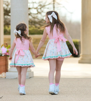 Fancy Florals Tunic Set