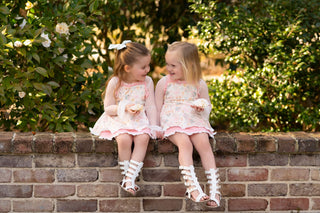 Fancy Florals Skirted Romper