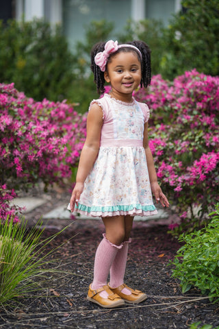 Fancy Florals Tunic Set