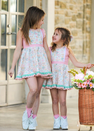 Fancy Florals Tunic Set