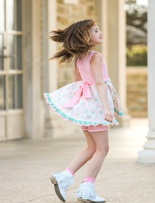 Fancy Florals Tunic Set