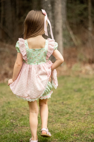 Teal Blossom Bliss Tunic Set