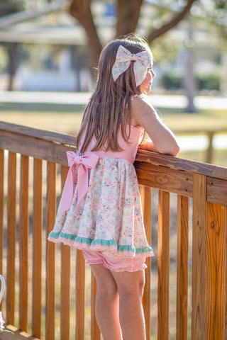 Fancy Florals Tunic Set