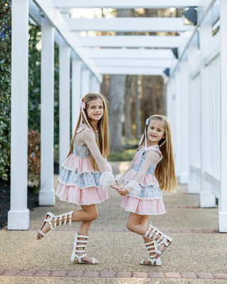 Heirloom Cottage Blossom Overalls Dress