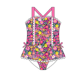 Cherry Blossom Vintage Lace Swimsuit **Pre-Order ETA Early-Mid June**