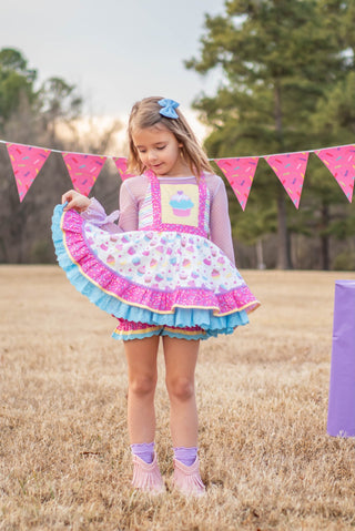Cupcake Wishes Topped with Sprinkles Tunic Set **Pre-order ETA End of May**