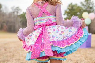 Cupcake Wishes Topped with Sprinkles Tunic Set **Pre-order ETA End of May**