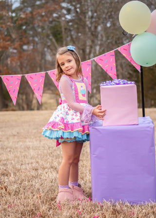 Cupcake Wishes Topped with Sprinkles Tunic Set **Pre-order ETA End of May**