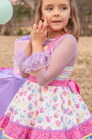 Cupcake Wishes Topped with Sprinkles Tunic Set **Pre-order ETA End of May**