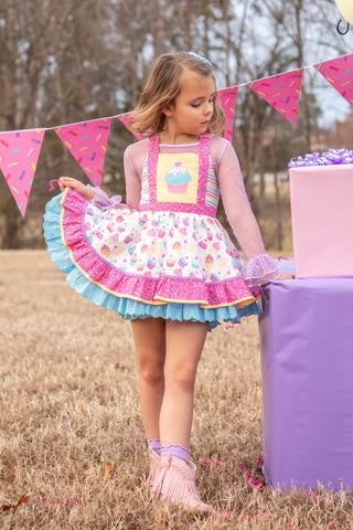 Cupcake Wishes Topped with Sprinkles Tunic Set **Pre-order ETA End of May**
