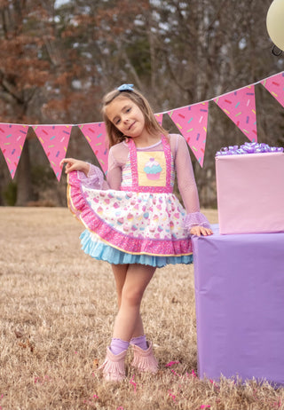 Cupcake Wishes Topped with Sprinkles Tunic Set **Pre-order ETA End of May**