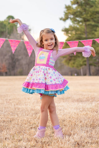 Cupcake Wishes Topped with Sprinkles Tunic Set **Pre-order ETA End of May**