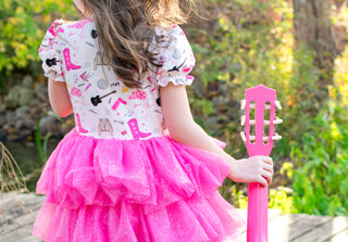 "In My Era"-Tulle Dress Set! Ready to Ship ***Imperfect due to glitter**