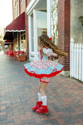 Cherry on Top Pinafore Set