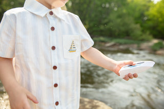 Nautical Charm Boys Shirt
