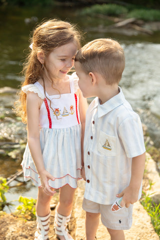 Nautical Charm Tunic Set