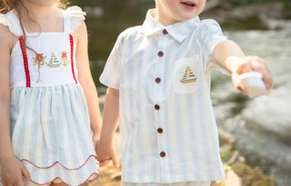 Nautical Charm Tunic Set