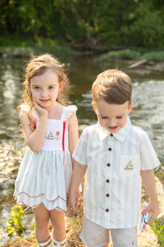 Nautical Charm Boys Shirt