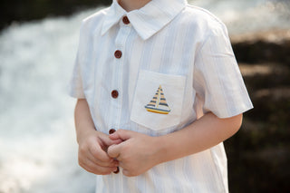Nautical Charm Boys Shirt