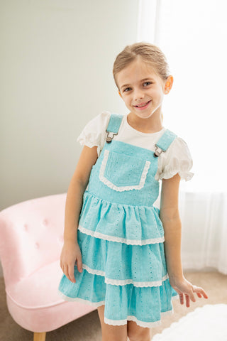 White Puffed Short Sleeve Shirt