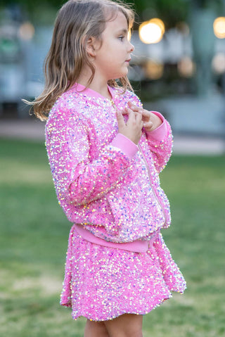 Pink Sequin Jacket